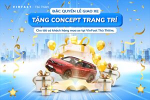Tặng Concept Trang Trí Lễ Giao Xe Lên Đến 3 Triệu Đồng